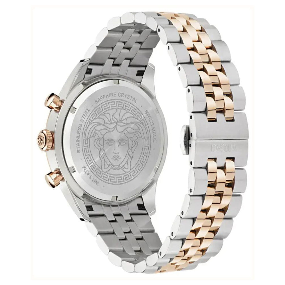 Versace Chrono Master Silver Men’s Chronograph Watch