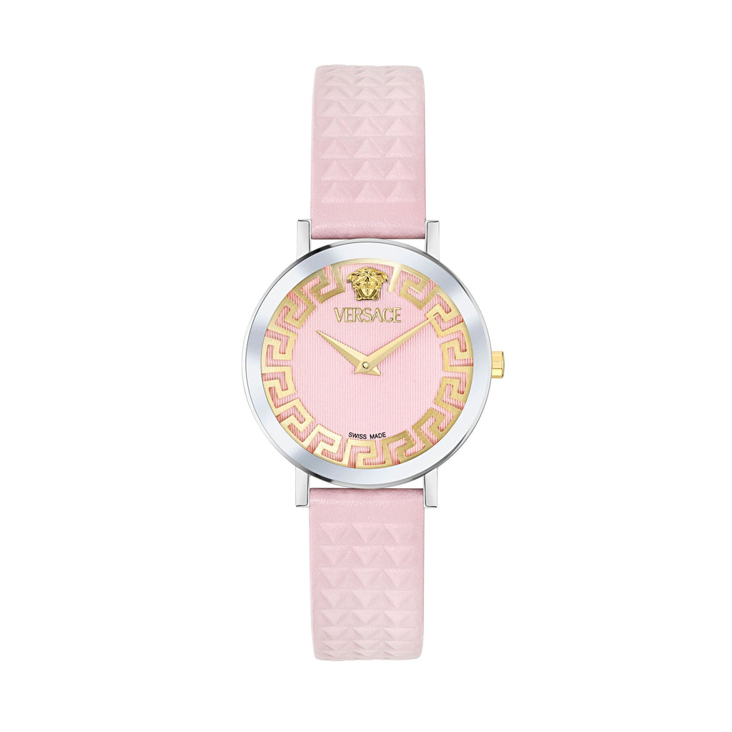 Versace Daedalus Ladies’ Silver Pink Watch
