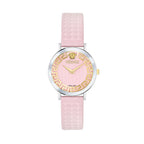 Versace Daedalus Ladies’ Silver Pink Watch