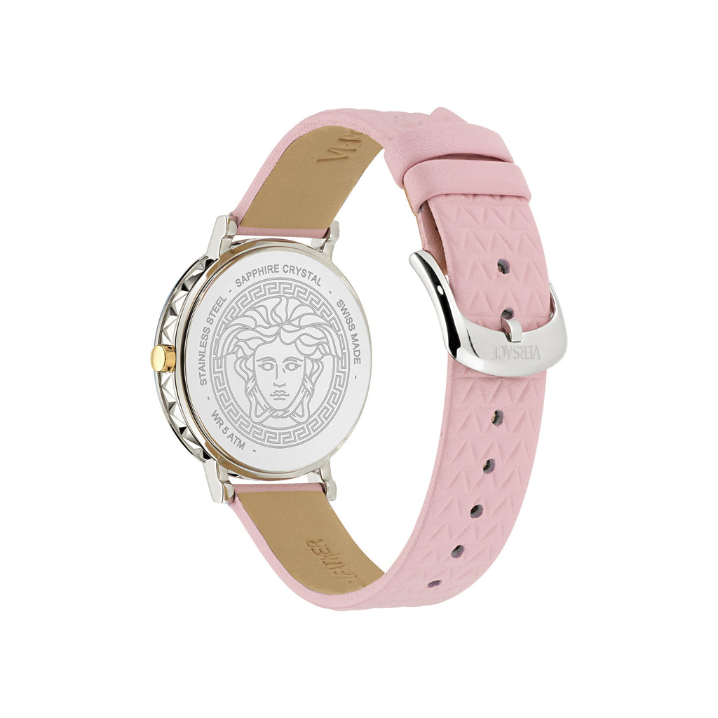 Versace Daedalus Ladies’ Pink Silver Watch