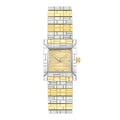 Versace Mosaic Ladies’ Gold Silver Diamond Watch
