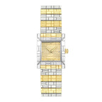 Versace Mosaic Ladies’ Gold Silver Diamond Watch