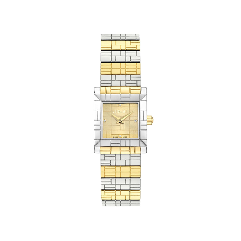 Versace Mosaic Gold Diamond Ladies’ Watch