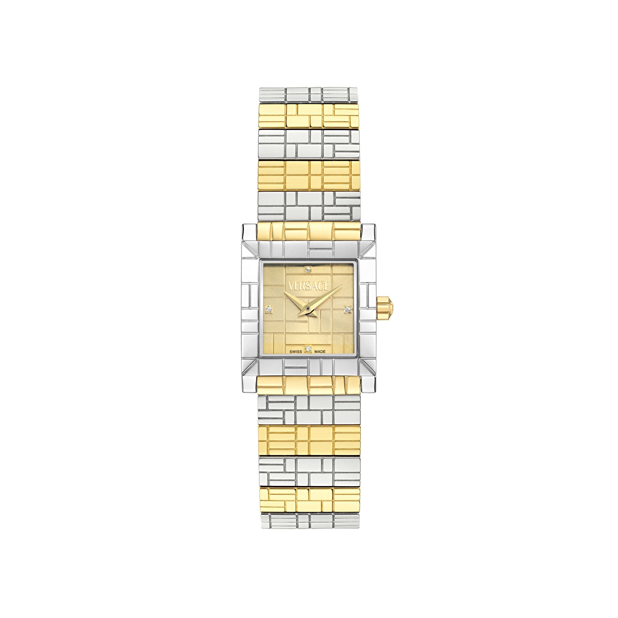 Versace Mosaic Gold Diamond Ladies’ Watch