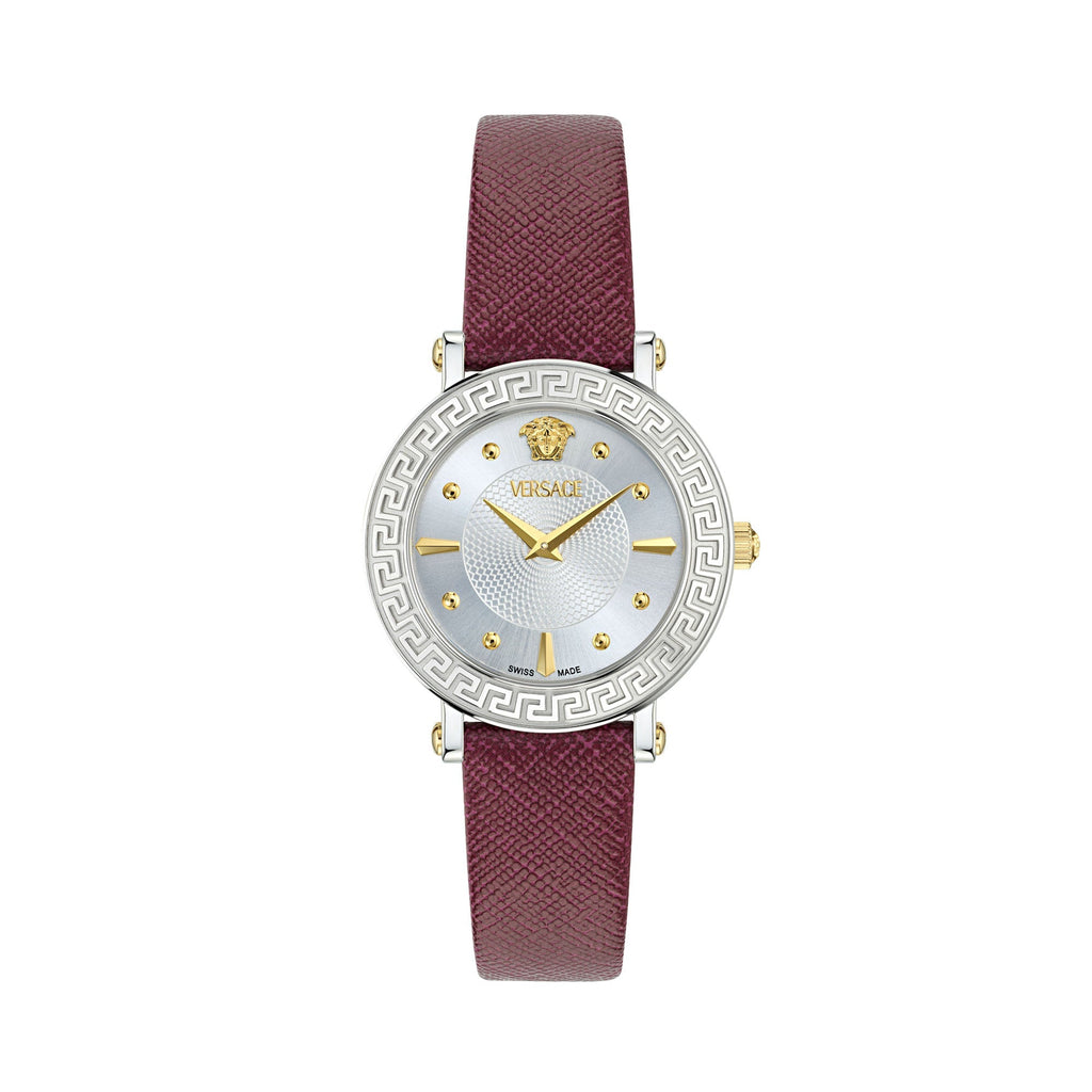 Versace Greca Sphere Silver Red Ladies’ Watch