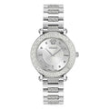 Versace Greca Sphere Ladies’ Silver Watch