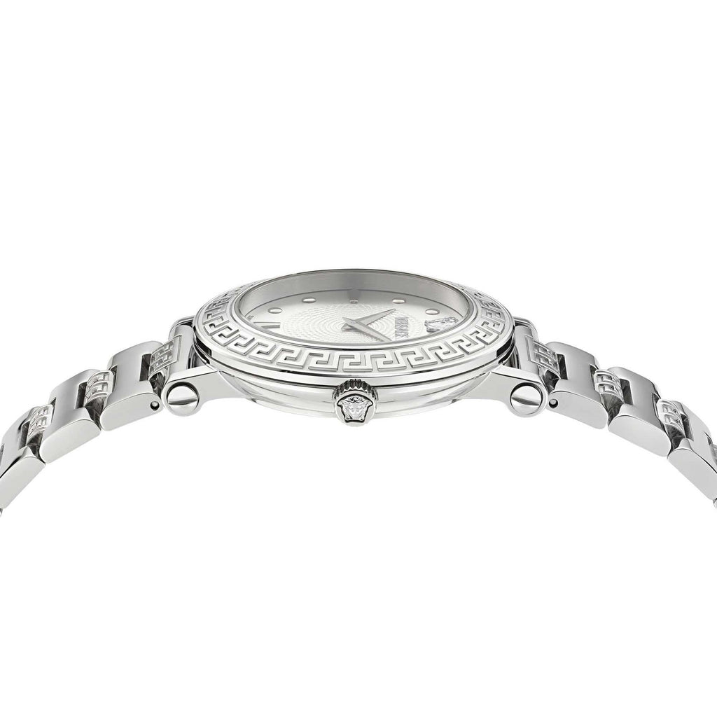 Versace Greca Sphere Silver Ladies’ Watch