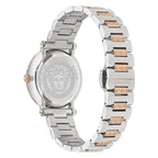 Versace Greca Sphere 30mm Two-Tone Bracelet Ladies Dress Watch