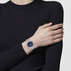Versace Ladies' Watch 30mm Greca Time Blue Stainless Steel