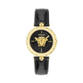 Versace Medusa Heritage Ladies’ Black Gold Quartz Watch