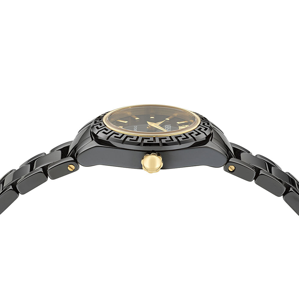 Versace DV One Mini 28mm Black Ladies’ Dress Watch