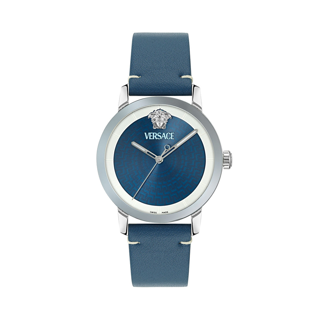 Versace V-Helix Blue Quartz Men’s Watch