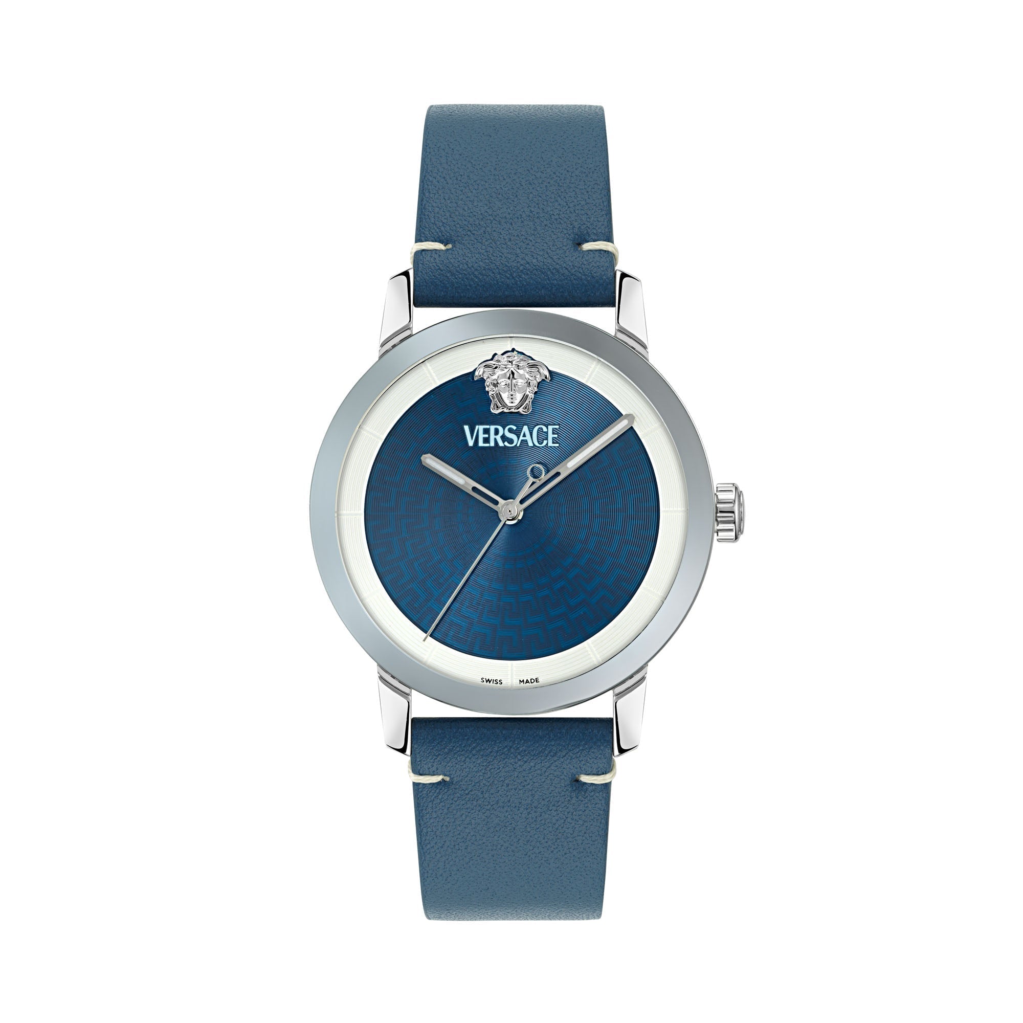 Versace V-Helix Blue Quartz Men’s Watch