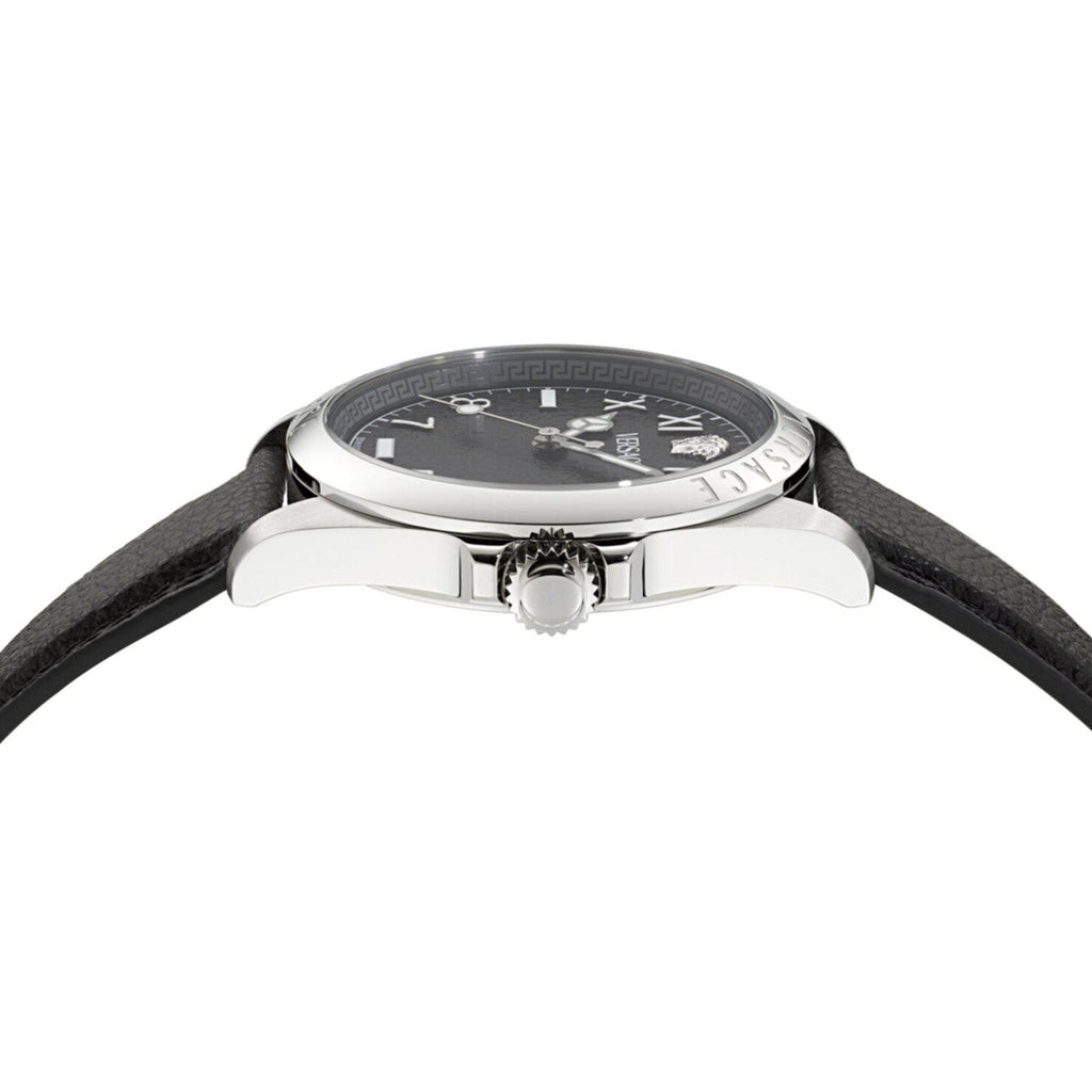 Versace Anteo Men’s Silver Black Watch
