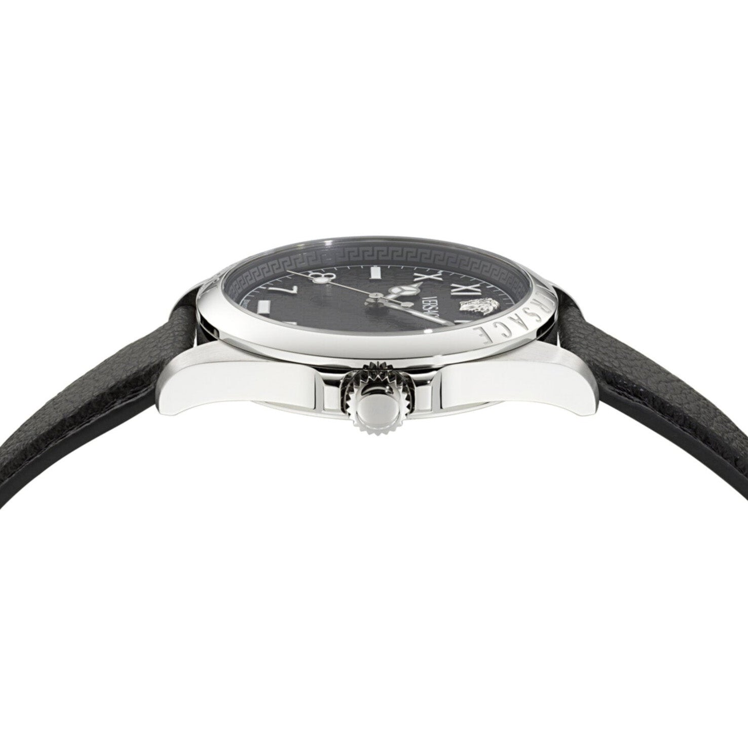 Versace Anteo Men’s Silver Black Watch