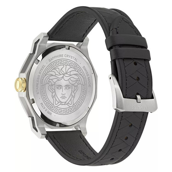 Versace Medusa Deco Men’s Black White Watch
