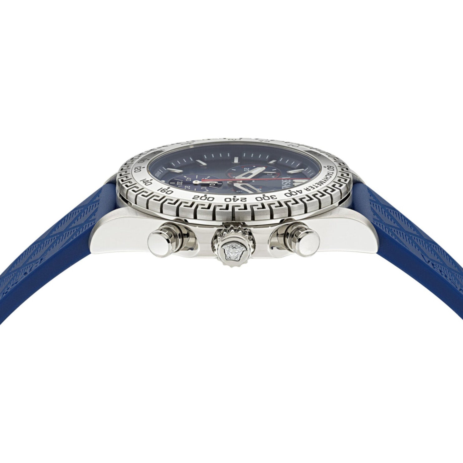 Versace Chrono X Men’s Blue Silver Watch