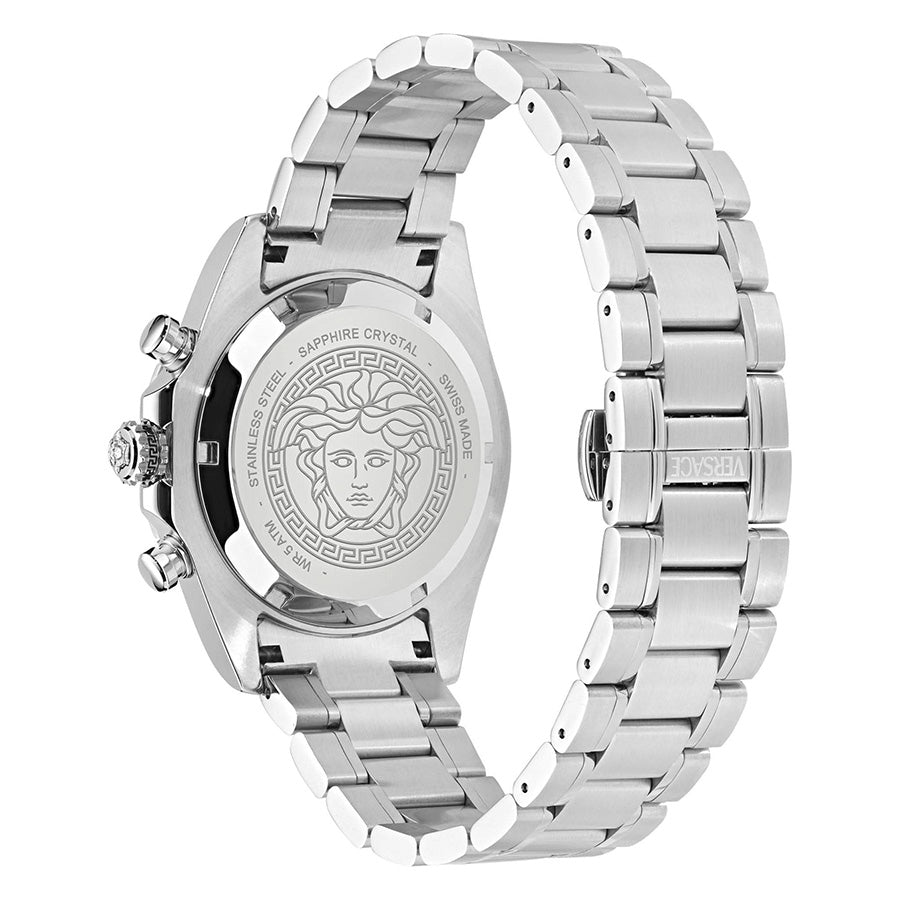 Versace Chrono X 44mm Chronograph Blue Dial Men’s Watch