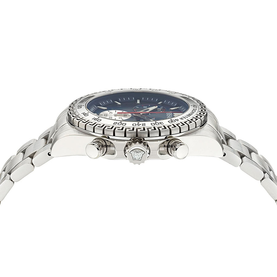 Versace Chrono X 44mm Chronograph Blue Dial Men’s Watch