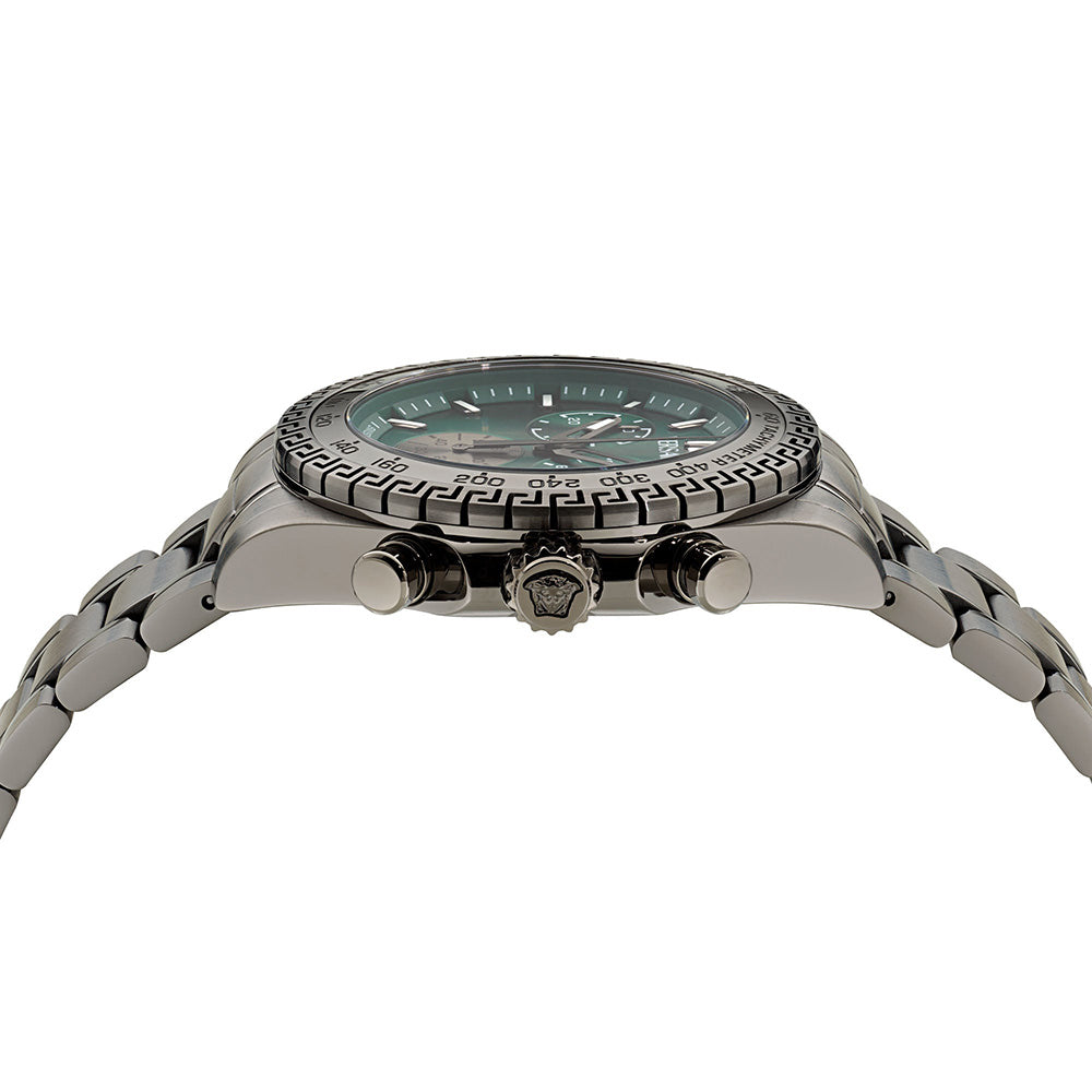 Versace Chrono X 44mm Green Men’s Chronograph Watch