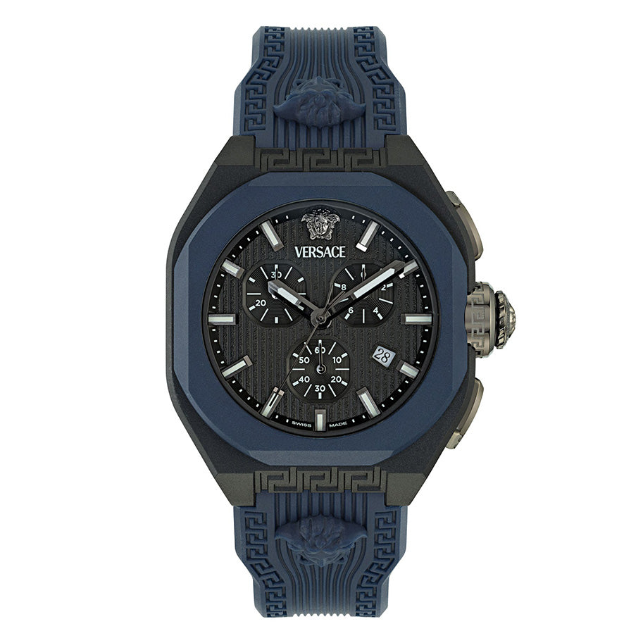 Versace V-Legend 44mm Black Men’s Chronograph Watch