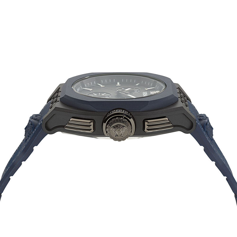 Versace V-Legend 44mm Black Men’s Chronograph Watch