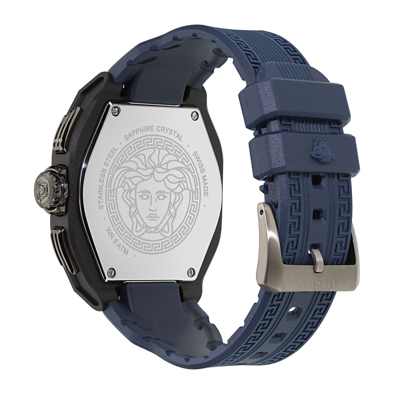 Versace V-Legend 44mm Chronograph Black Dial Men’s Watch