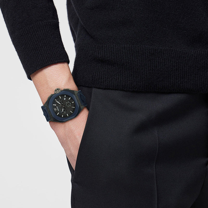 Versace V-Legend 44mm Black Men’s Chronograph Watch