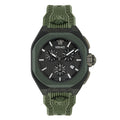 Versace V-Legend 44mm Black Green Men’s Chronograph Watch