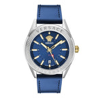 Versace V-Code GMT Men’s Blue Quartz Watch