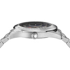 Versace V-Code GMT Blue Silver Men’s Watch