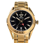 Versace V-Code GMT Black Gold Men’s Watch