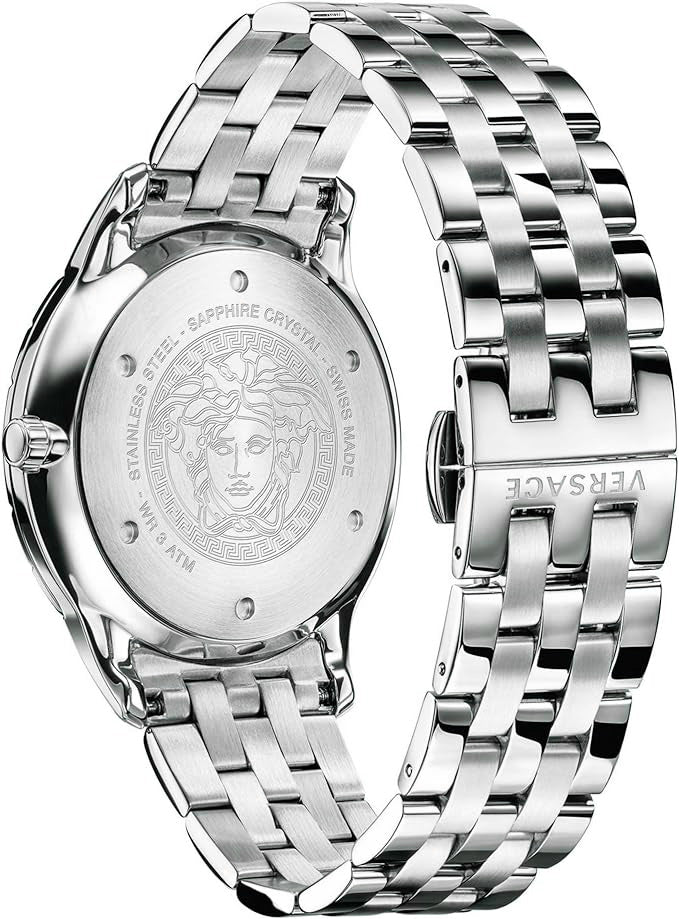 Versace Men's Watch Univers GMT Black Bracelet
