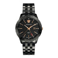 Versace Men's Watch Univers GMT Black Bracelet