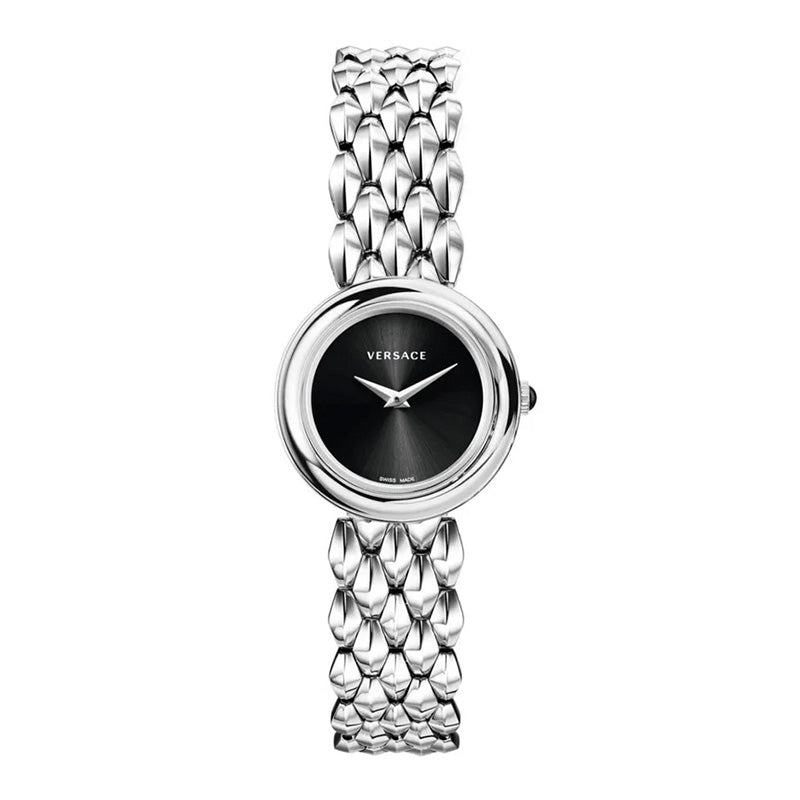 Versace Ladies Watch V-Flare Black Bracelet