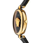 Versace Palazzo Empire Barocco Ladies' Black Gold Watch