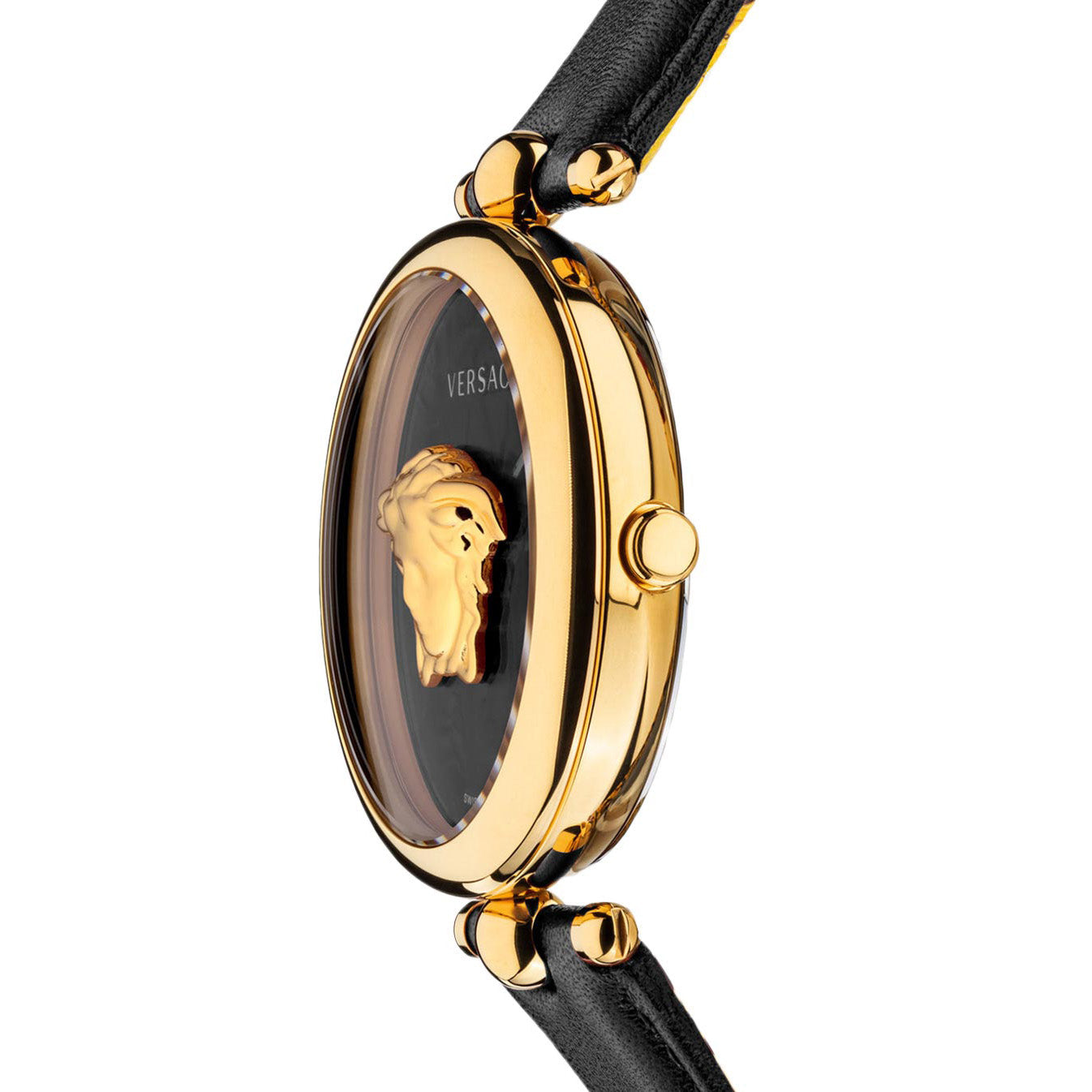 Versace Palazzo Empire Barocco Ladies' Black Gold Quartz Watch