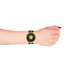 Versace Palazzo Empire Barocco Ladies' Black Gold Quartz Watch