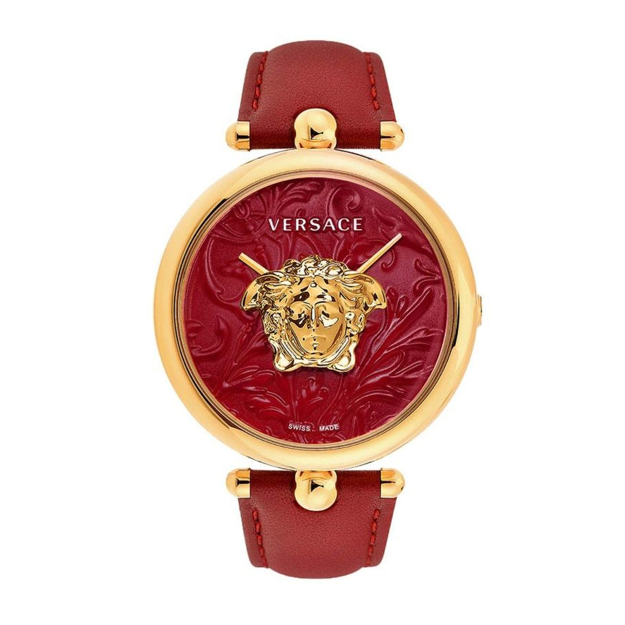 Versace Palazzo Empire Barocco Ladies' Gold Red Quartz Watch