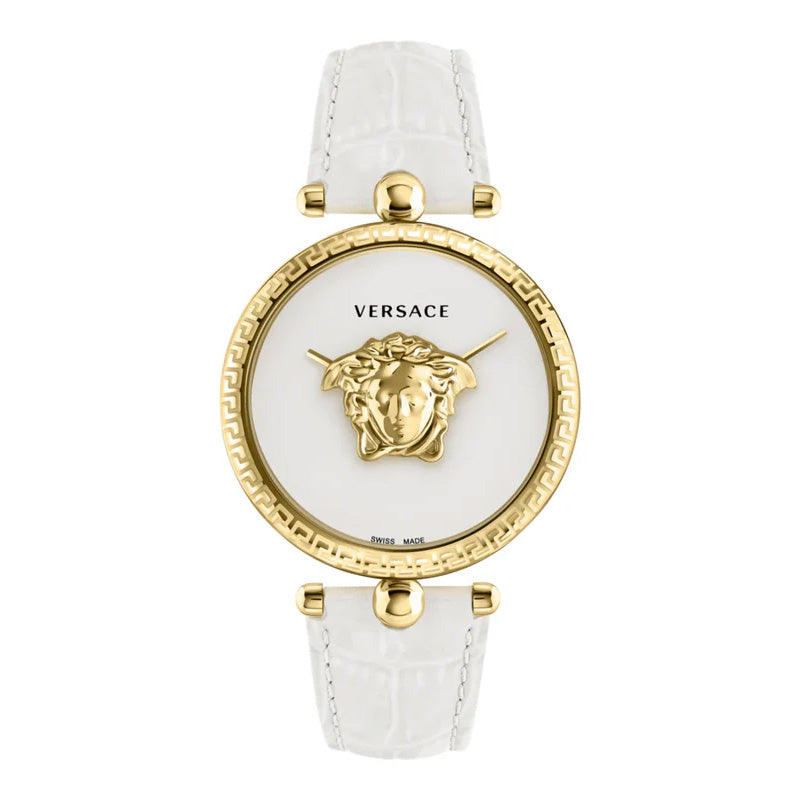 Versace Ladies Watch Palazzo Empire 39mm White Gold