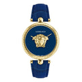 Versace Ladies Watch Palazzo Empire 39mm Blue Gold