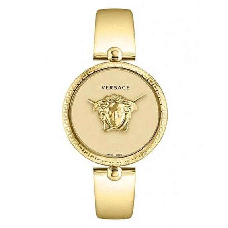 Versace Ladies Watch Palazzo Empire 39mm Gold Band