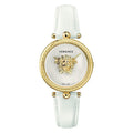 Versace Palazzo 34mm White Ladies’ Leather Strap Watch