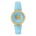 Versace Palazzo 34mm Stainless Steel Light Blue Dial Ladies’ Watch
