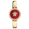 Versace Palazzo Empire 34mm Gold Red Dial Ladies’ Watch