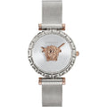 Versace Ladies Watch Palazzo Empire 37mm Silver Milanese Bracelet
