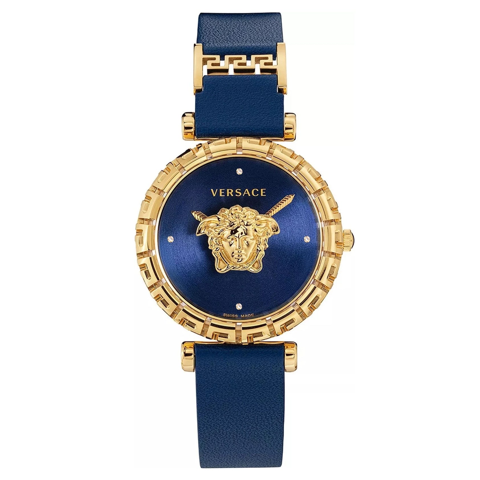 Versace Palazzo Empire Greca Diamond Blue Ladies’ Watch