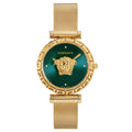 Versace Palazzo Empire Greca Diamond Ladies’ Green Gold Watch