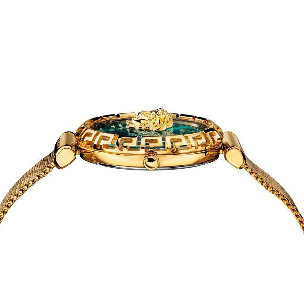 Versace Palazzo Empire Greca Diamond Green Ladies’ Quartz Watch
