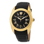 Versace V-Sport II 42mm Gold Leather Men's Dress Watch